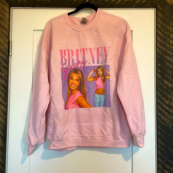 Sweaters - Pink Britney Spears crewneck sweater